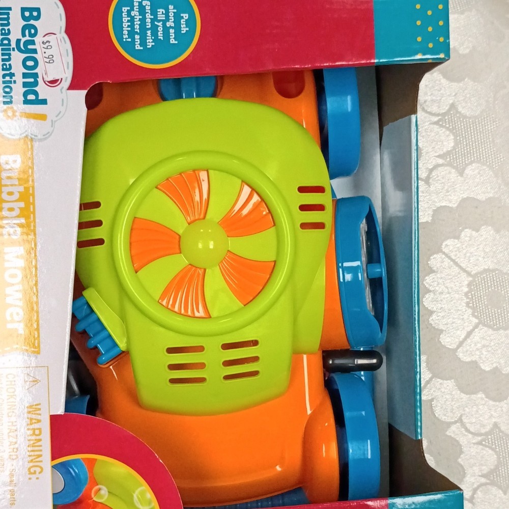 H-E-B Beyond Imagination Bubble Mower Toy Multicolor 3+ Years MPN 5359