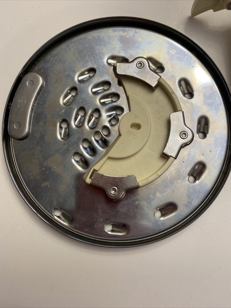 Cuisinart DLC-8 Food Processor 2 Disc Set Shred Plate Replacement