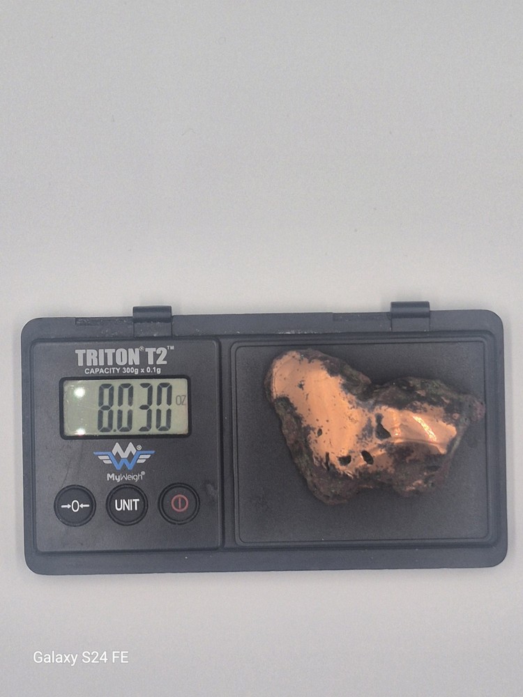 Copper Nugget Mineral Specimen