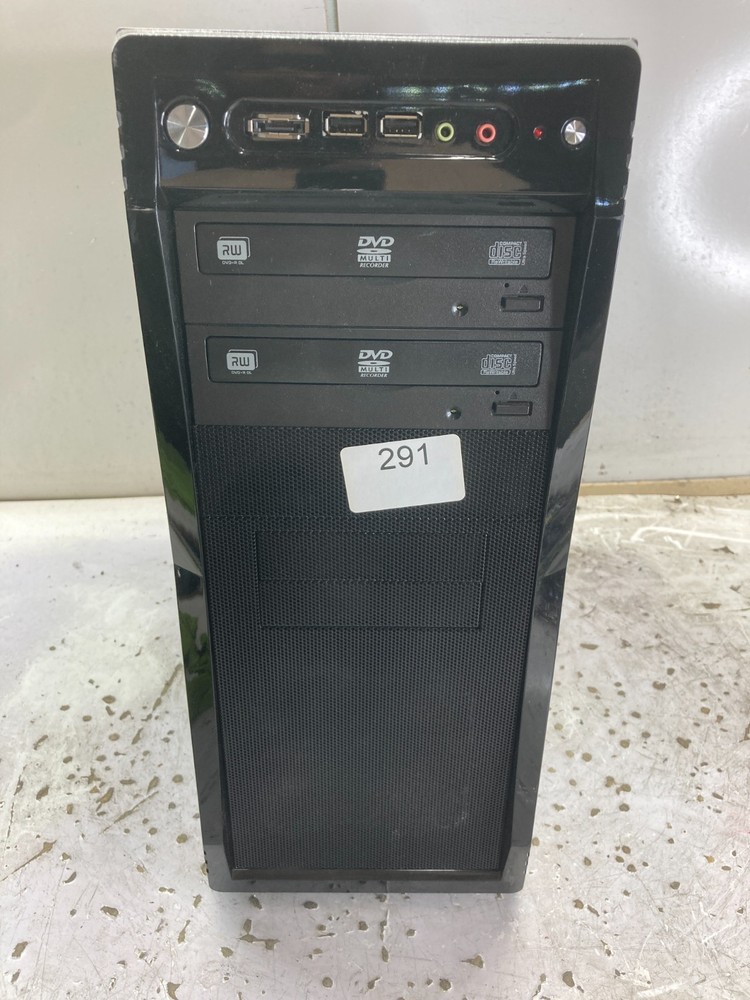 Retro Black ATX Sleeper Case