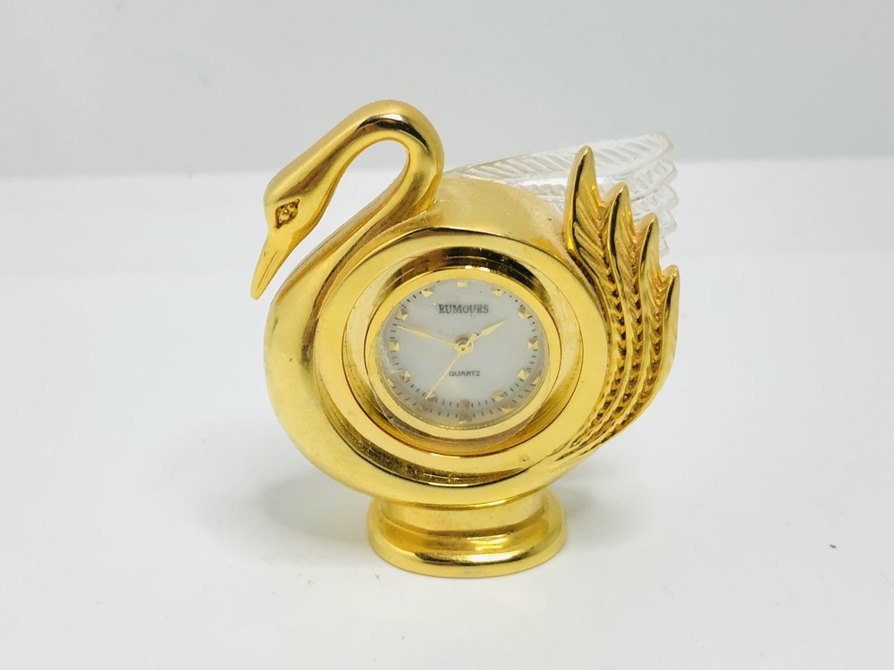 Miniature Rumors Swan clock Needs a battery￼