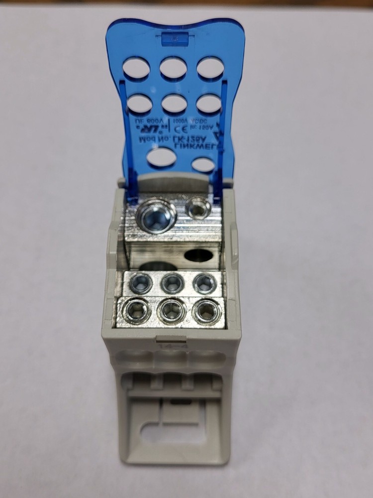 150 Amp Single Pole Power Distribution Block – 2 In/6 Out