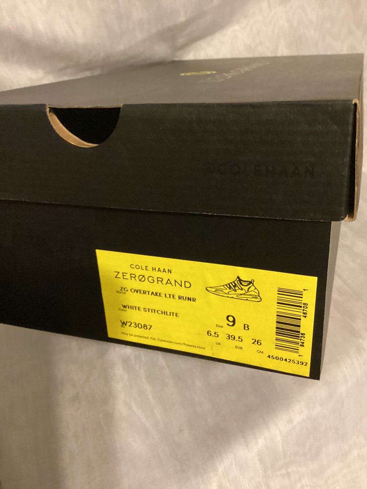 Cole Haan 2 Zero grand LSR EMPTY SHOE BOX