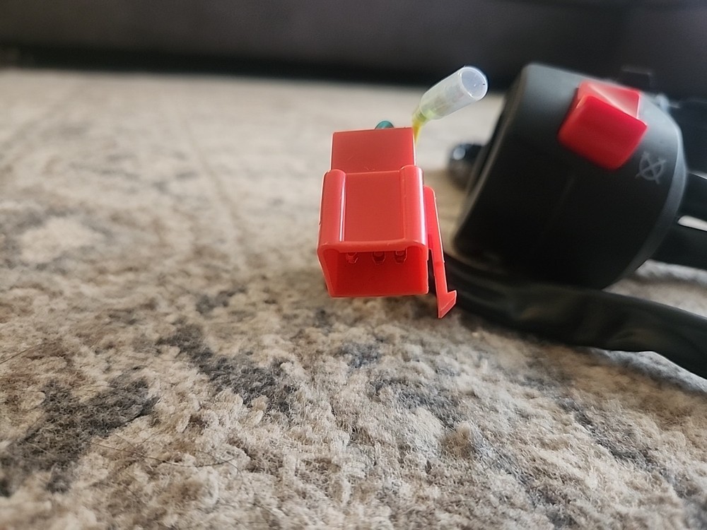 Motorcycle Handlebar Controller Switch, 2X Universal 12V DC 7/8'' Motorcycle