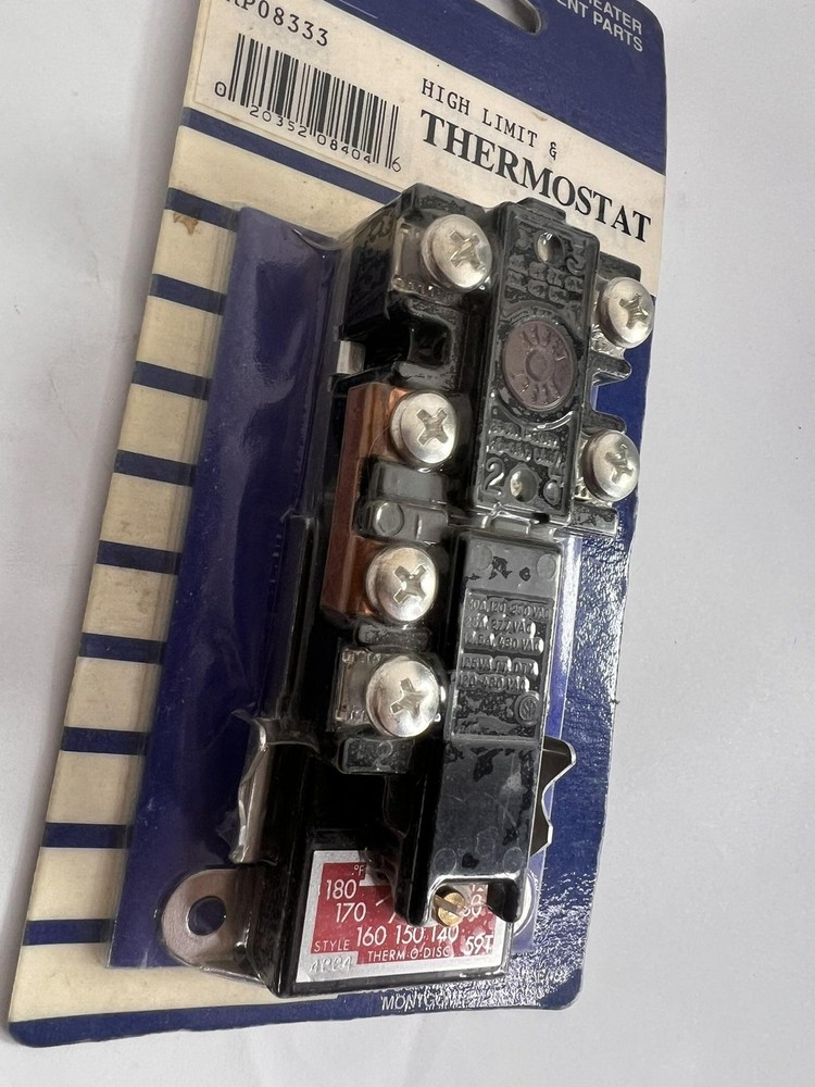 Ruud High Limit Thermostat AP08333 Water Heater Replacement Part New Sealed