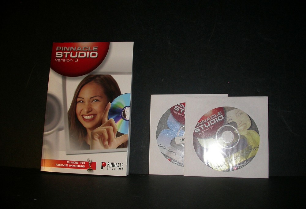 Pinnacle Studio DV Mobile Version 8 With PCMCIA Card + Firewire Cable