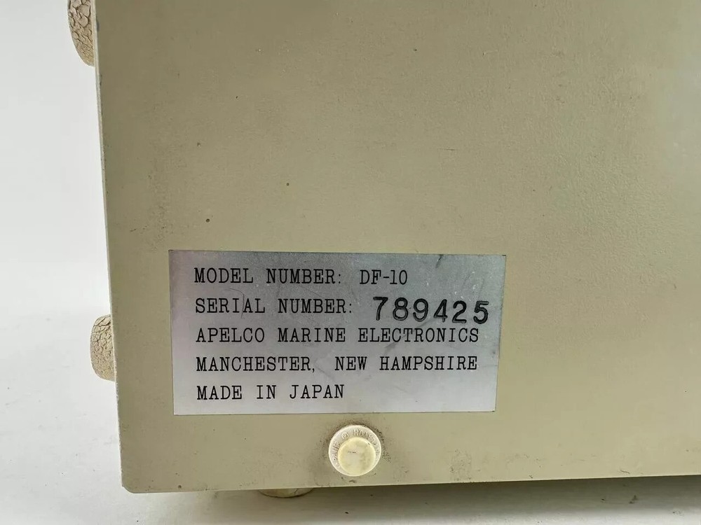 Apelco DF-10 Radio Direction Finder - Untested