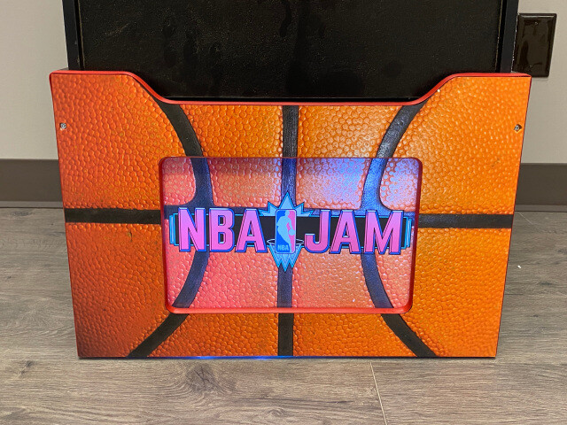 Arcade1up NBA Jam Lit Riser Front Panel Replacement