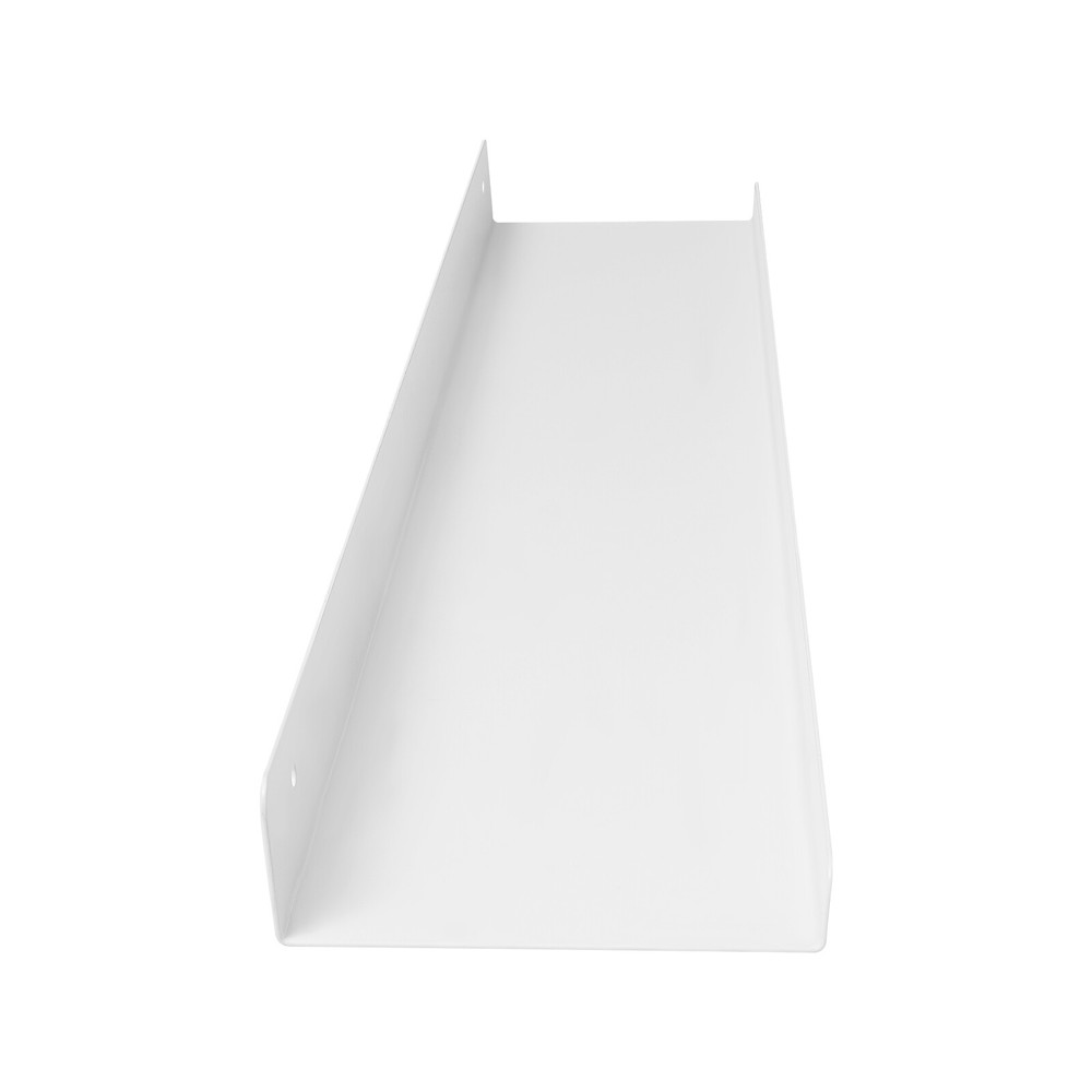 Steel Floating Shelf Wall Mounted Display Shelf 23.6" Kitchen Wall Storage Shelf