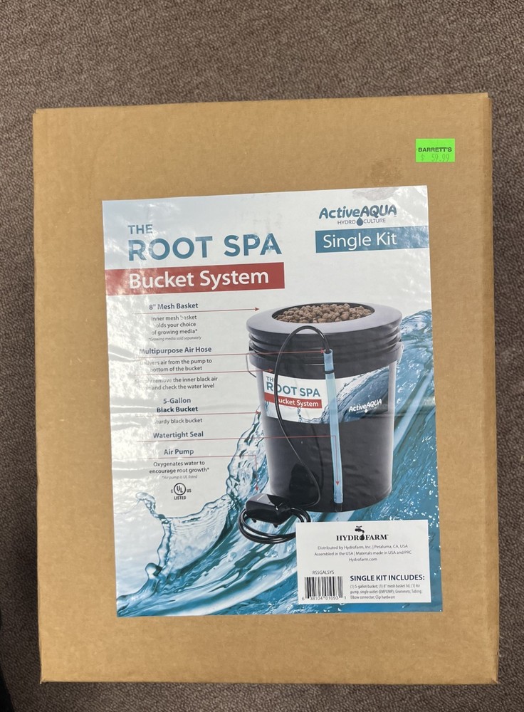 Hydro Farm Root Spa Bucket System