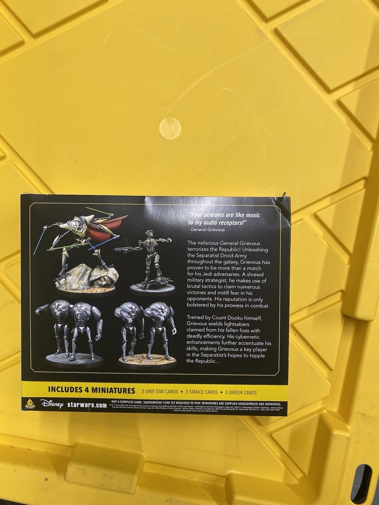 Star Wars: Shatterpoint - APPETITE FOR DESTRUCTION SQUAD PACK Grievous