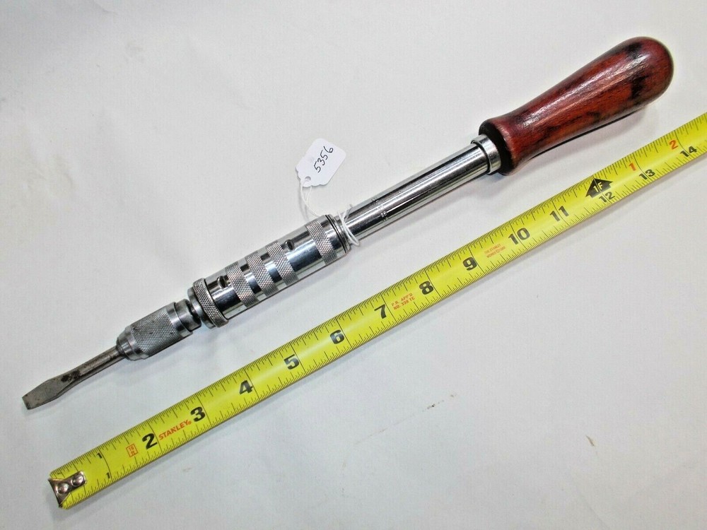 Screw Driver, Vintage CRAFTSMAN Spring Return Automatic Screw Driver, Germany