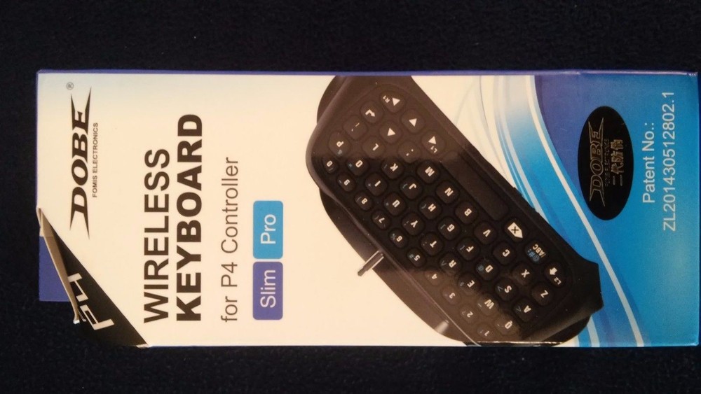 DOBE Playstation 4 controller Keyboard New