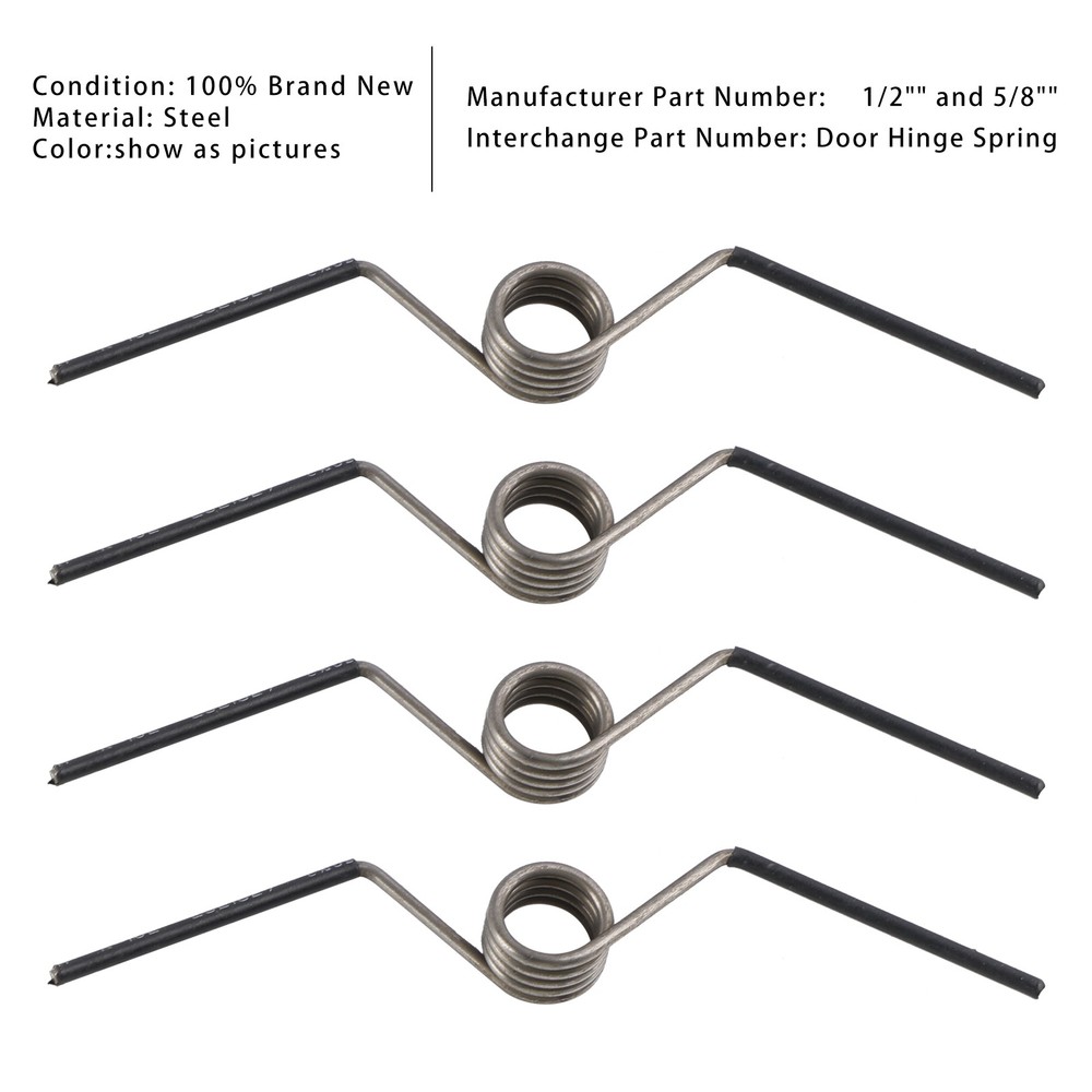 Self Opening Door Hinge Spring Reverse Acting Both 1/2" and 5/8" Radius Hinges