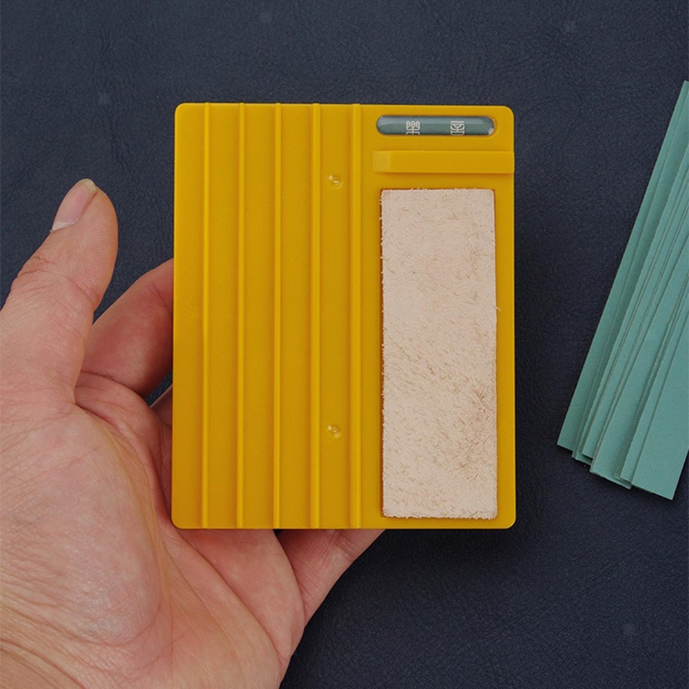 Leather Beveler Sharpen Guide Wide Cutting