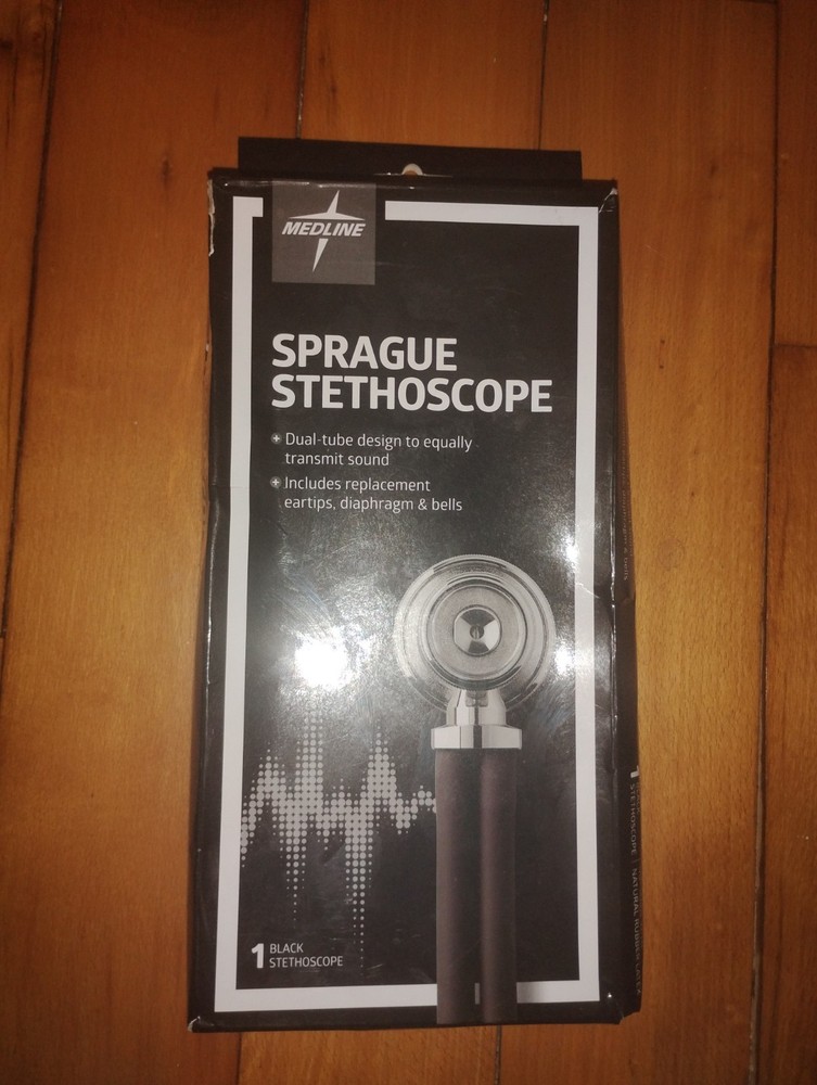 sprague stethoscope black Medline
