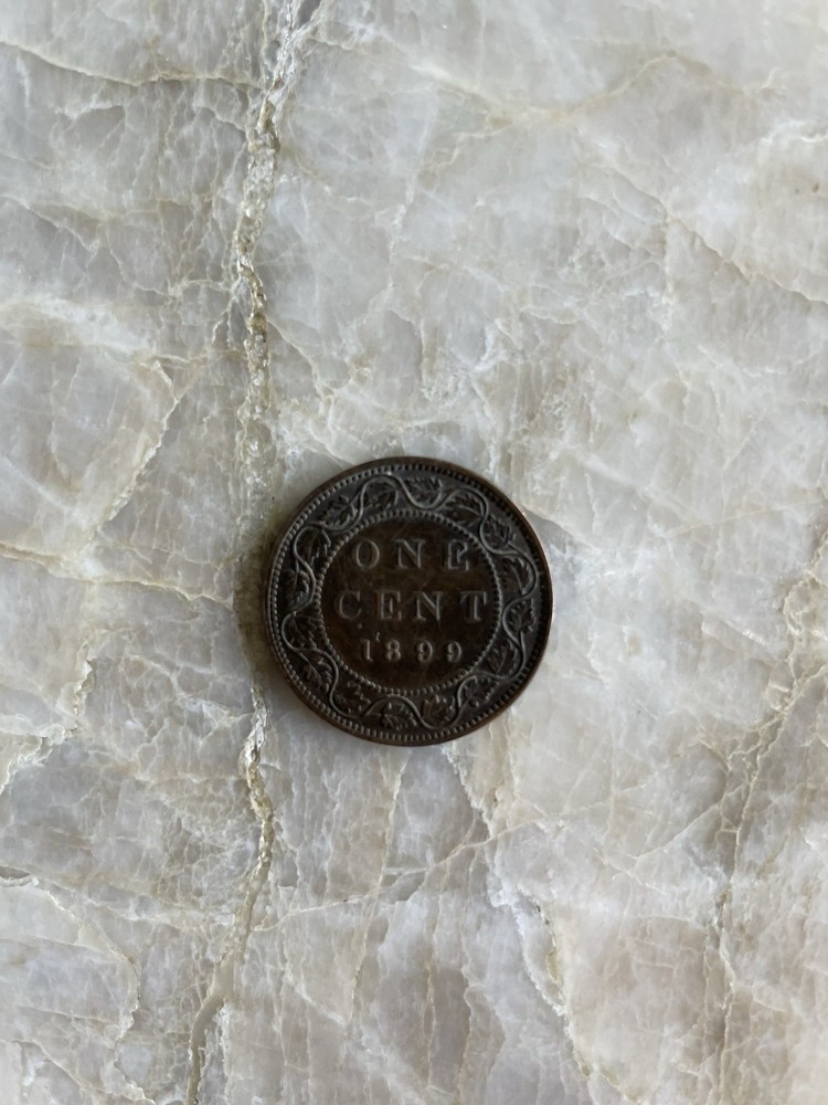 1899 Canada Large Cent One Cent Coin Nice!