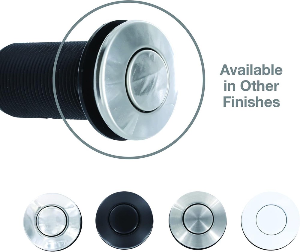 Kitchen Sink Top Mount Air Switch for Garbage Disposals Replacement Button in...