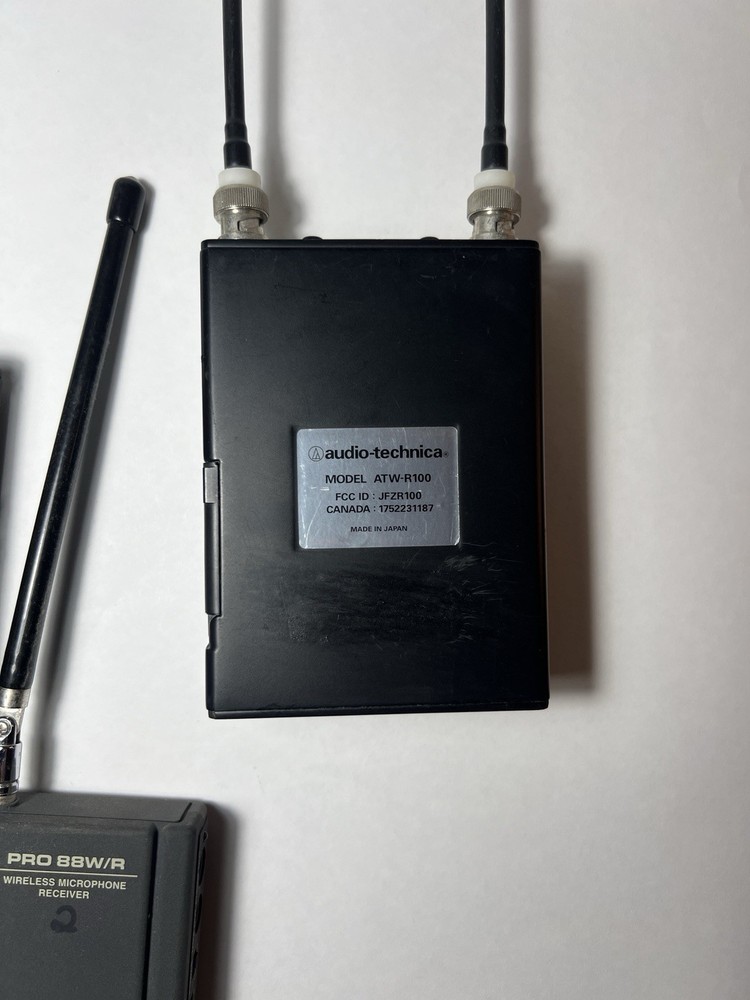 Audio Technica Wireless Audio Receivers and Transmitter