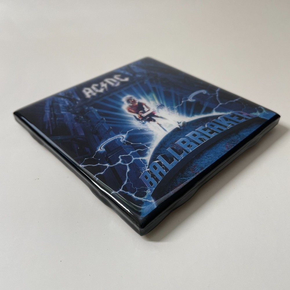 AC/DC Ball Breaker Coaster Custom Ceramic Tile