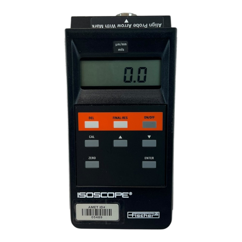 FISCHER TECHNOLOGY ISOSCOPE MP2C COATING THICKNESS MEASUREMENT