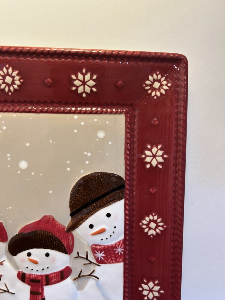 St. Nicholas Square "Warm Wishes " Serving Platter