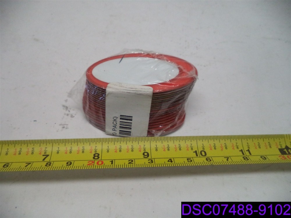Qty = 20: Red and White Component Name Tags RRC4725RD/WT