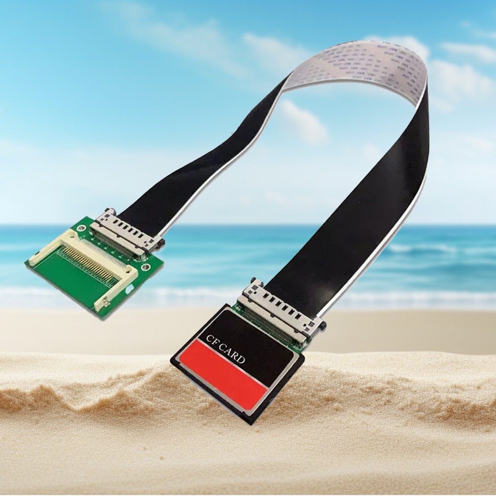 50Pin CF Card Extender Extension Cable Adapter Compact Flash Card Extender