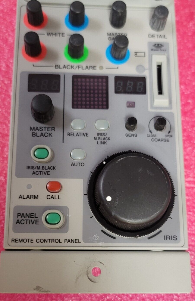 Sony Camera RCP-D51 Remote Control Panel with dial-style controller Untested