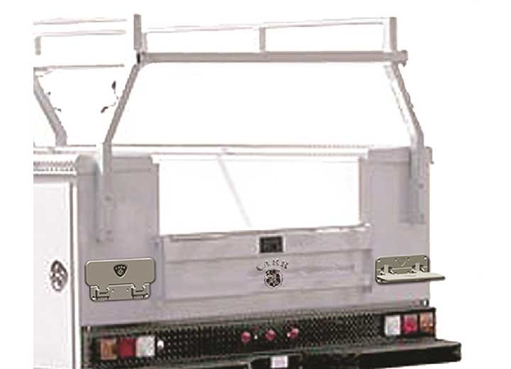 Carr 190001 Mega Step Flat Mount - Black