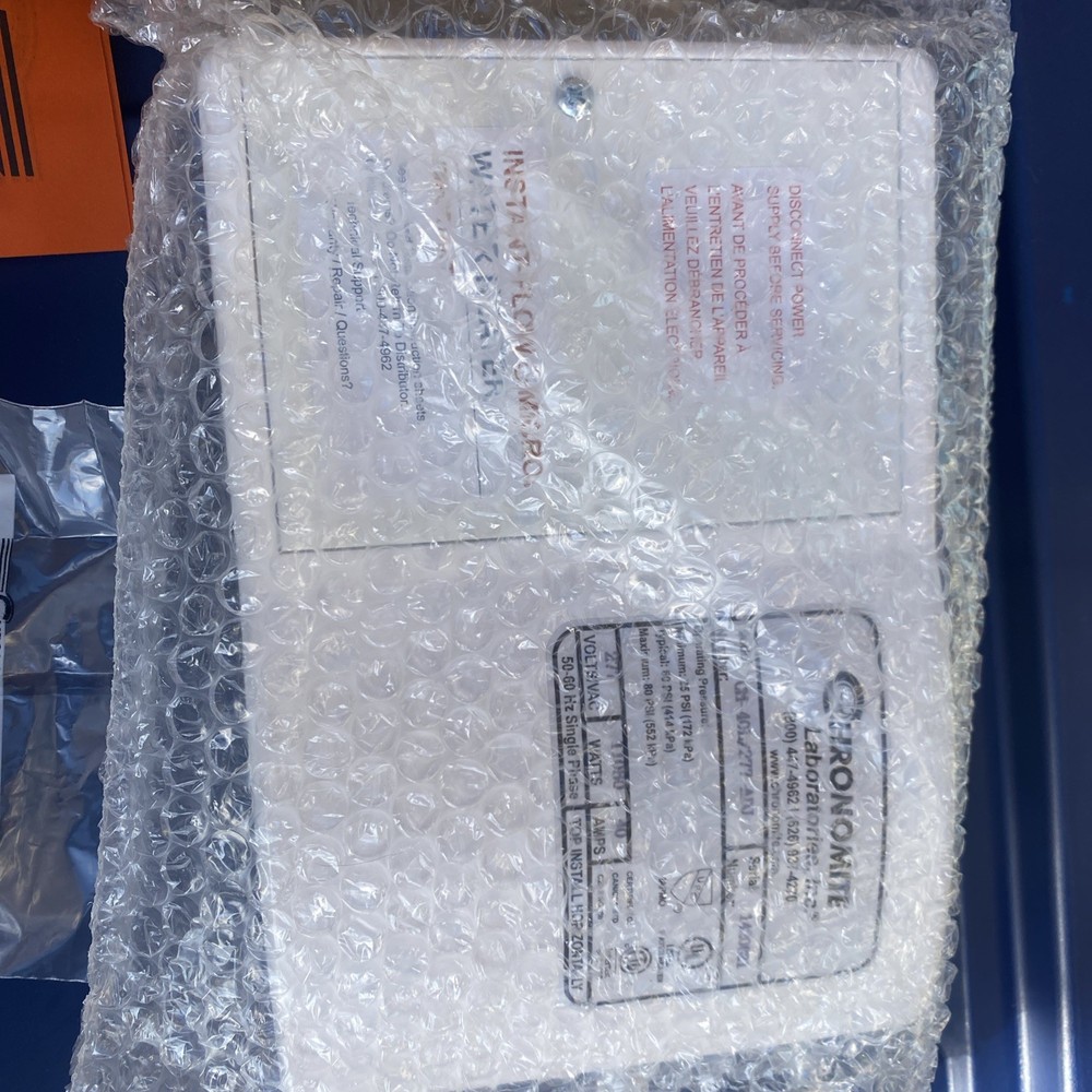 Tankless Point of Use Water Heater Chronomite CMI-40L/277 Instant Flow Micro