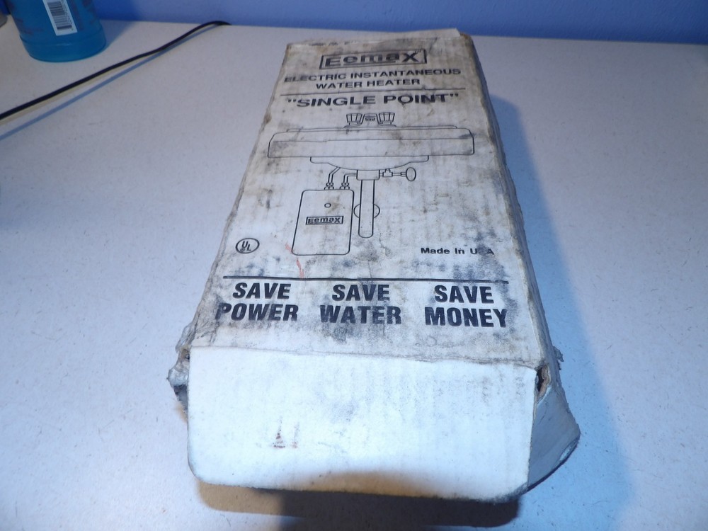 Eemax Electri Instantaneous Water Heater Single Point SP 3012 120vac 150 PSI max