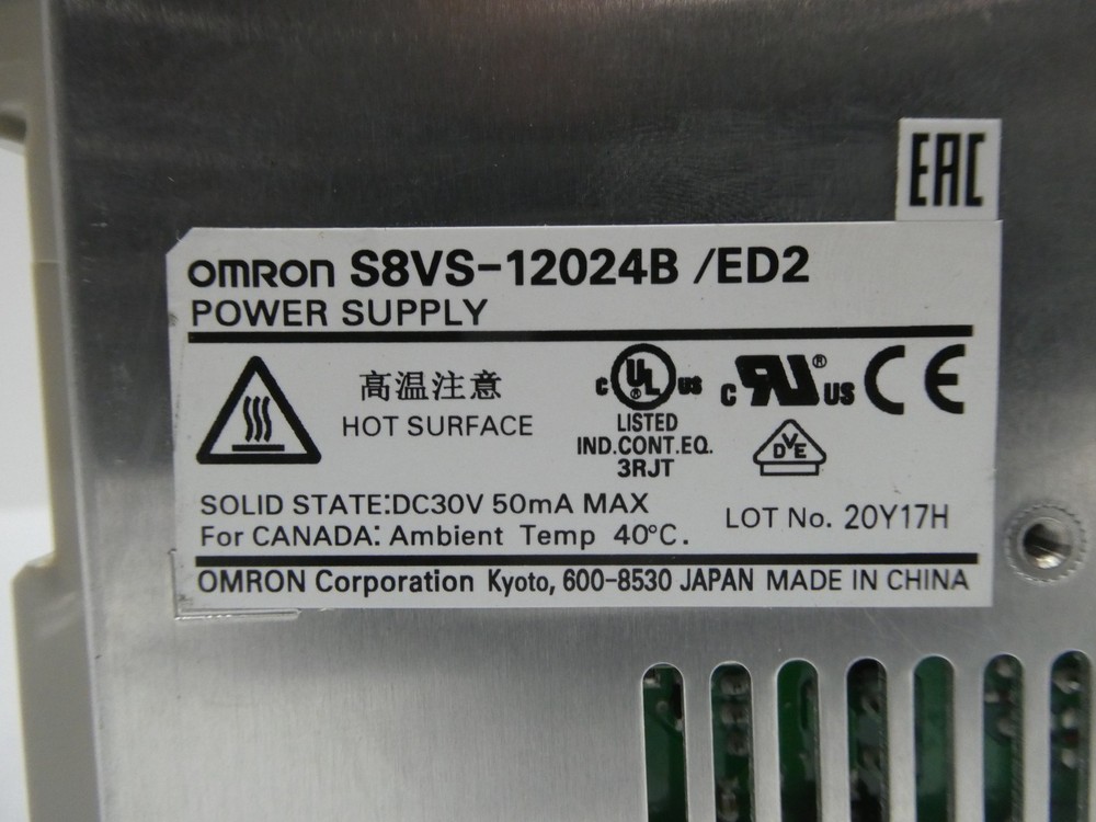 Omron S8VS-12024B/ED2 Power Supply Module