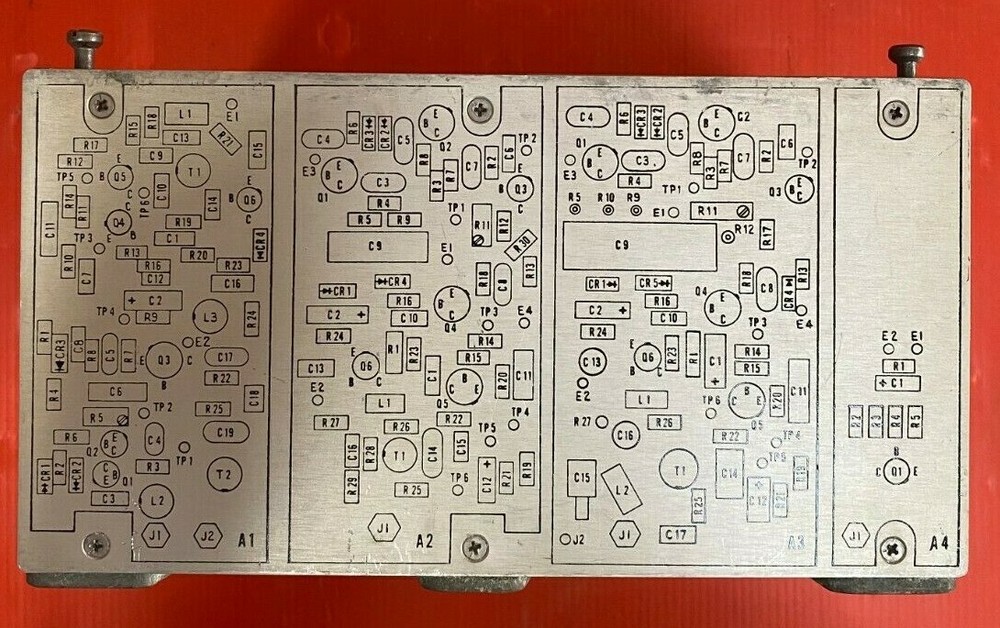 RT-618B/URC MILITARY RADIO TRANSLATOR SYNTHESIZER MODULE GROUP ASSEMBLY