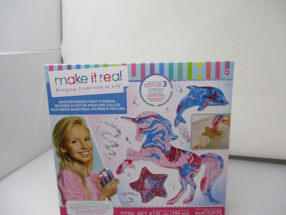 Make It Real - Master Pieces Paint Pouring