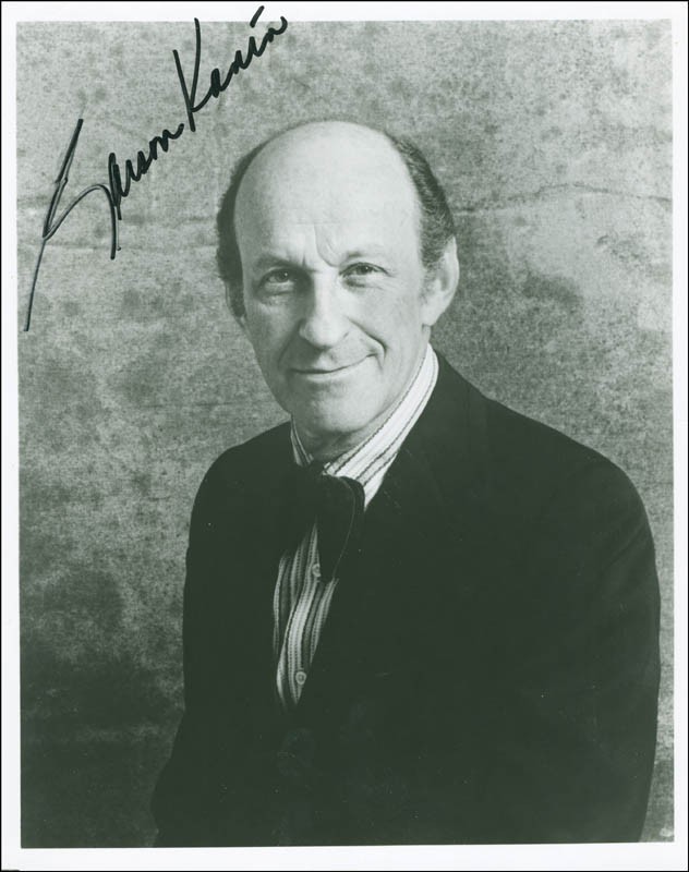 GARSON KANIN - PHOTOGRAPH SIGNED