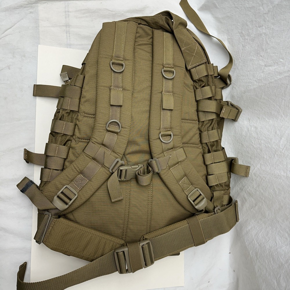 Blackhawk 3 Day Assault Pack Lite Version Coyote Ripstop Nylon Backpack W/ MOLLE