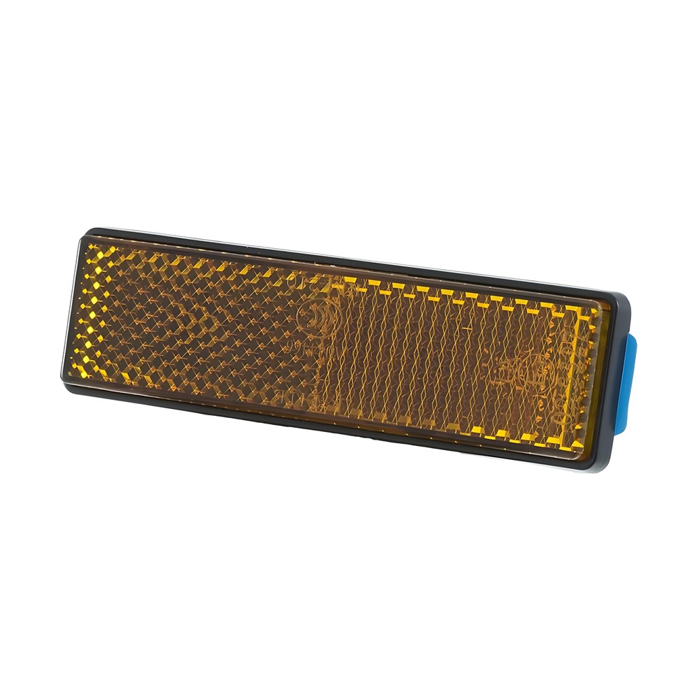 Reflector RMS 95x25mm, rectangular, self-adhesive, orange