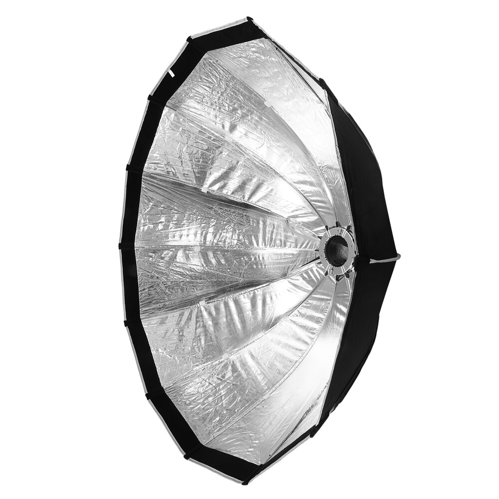 US 90/120cm 12 Sided Flipped Bowens Quick Installation Lighting Softbox Diffuser