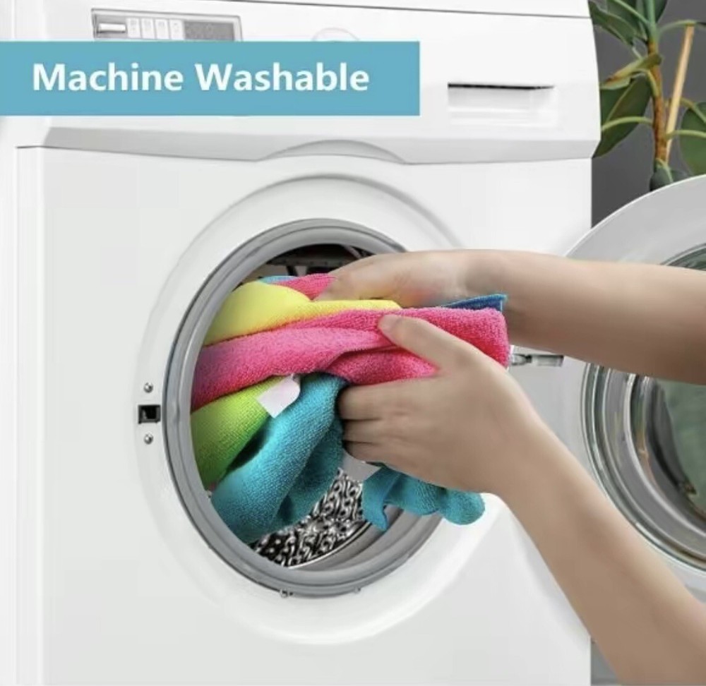 Microfiber Cleaning Cloths - Multicolor 12Pack (12x12 Inches)