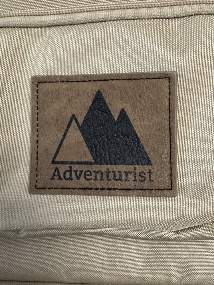 Adventurist Classic Backpack Tan Khaki EUC Free Shipping!
