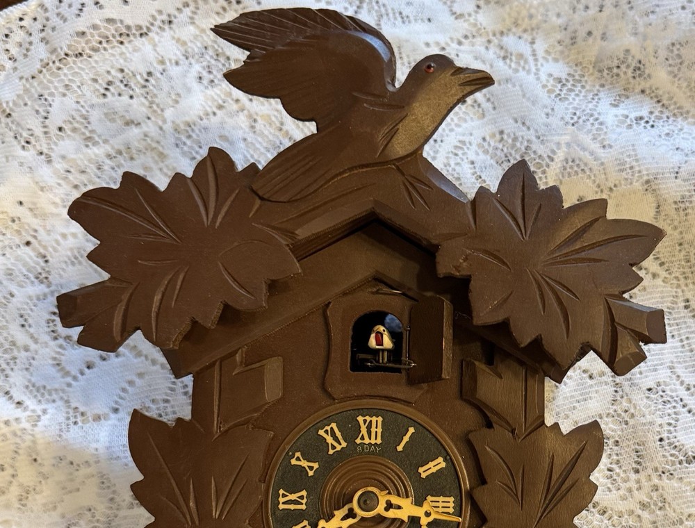 Vintage Black Forest Germany Regula Bird Cuckoo Clock