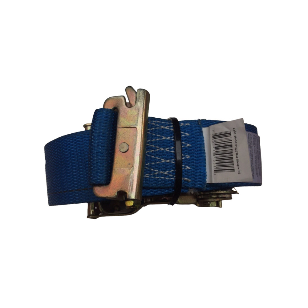 Lynco 111-01002 2x20 E-Track Logistic Cargo Tie Down Strap for Heavy Duty Trucks