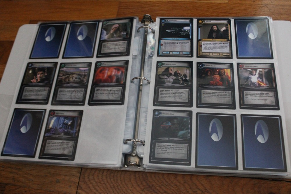 Star Trek CCG 2E Second Edition ENERGIZE INCOMPLETE Lot Set
