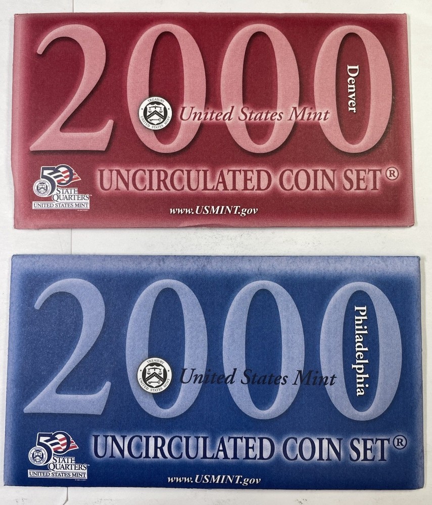2000 US Mint Uncirculated Set