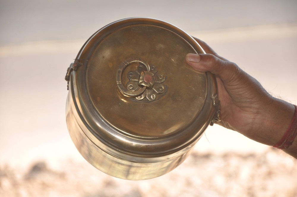 Vintage Brass Solid Handcrafted Fine Quality Bread / Chapati Box