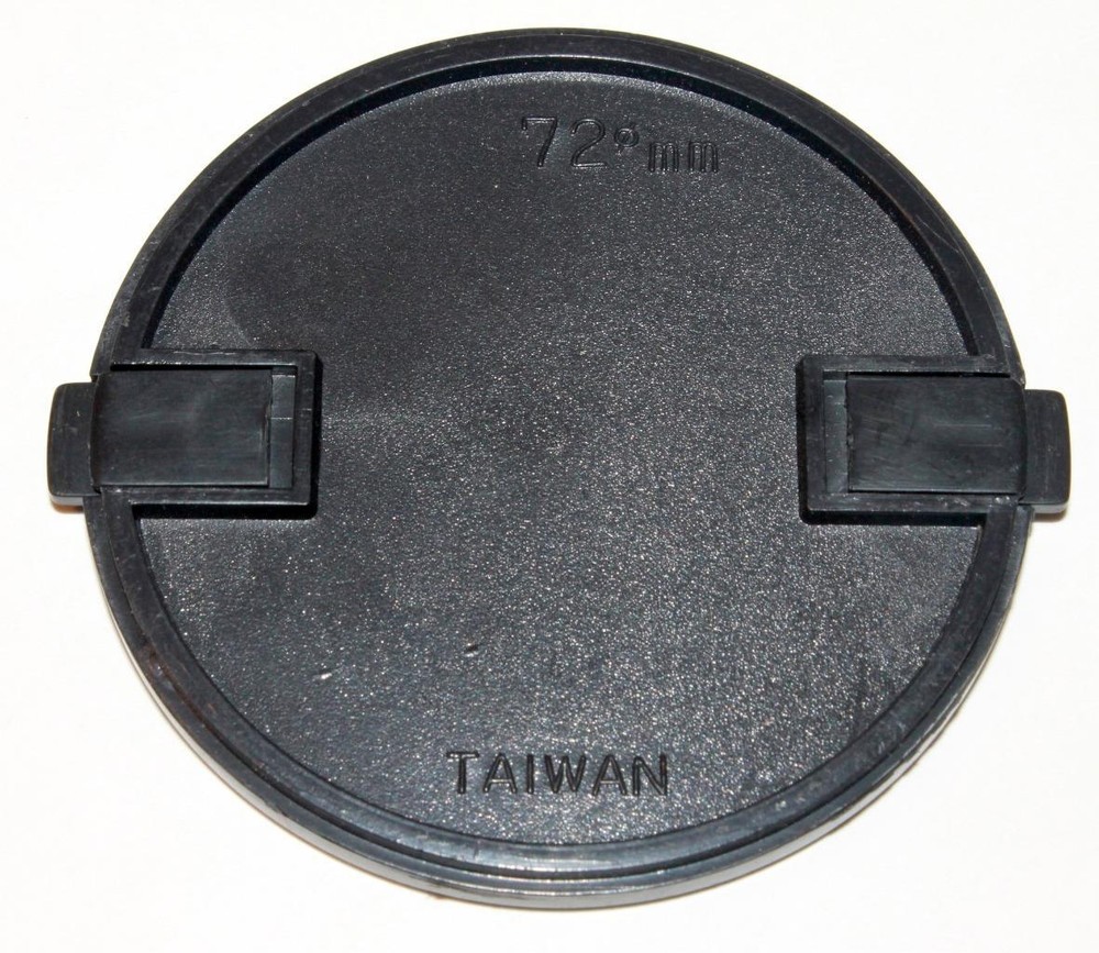 Front Lens Cap Snap on type 72mm TAIWAN