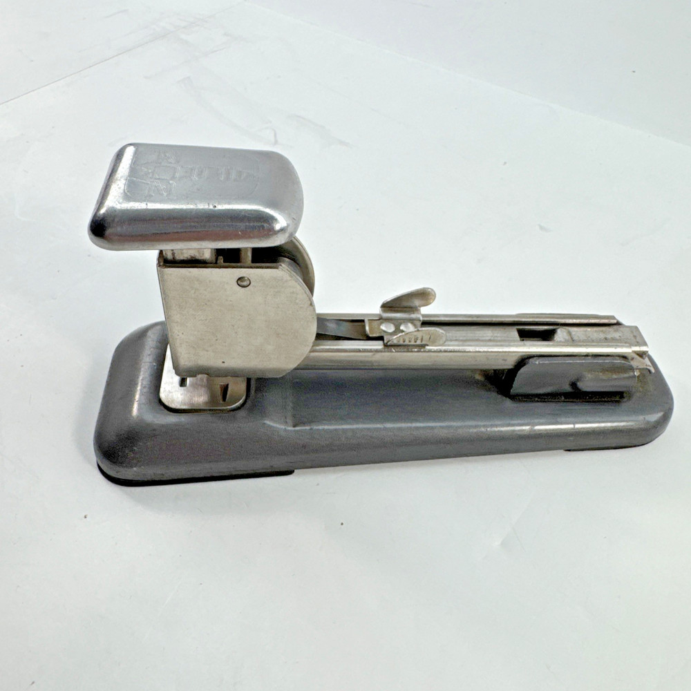 Arrow Desktop Stapler Model 202 Chrome Mid-Century 1950s