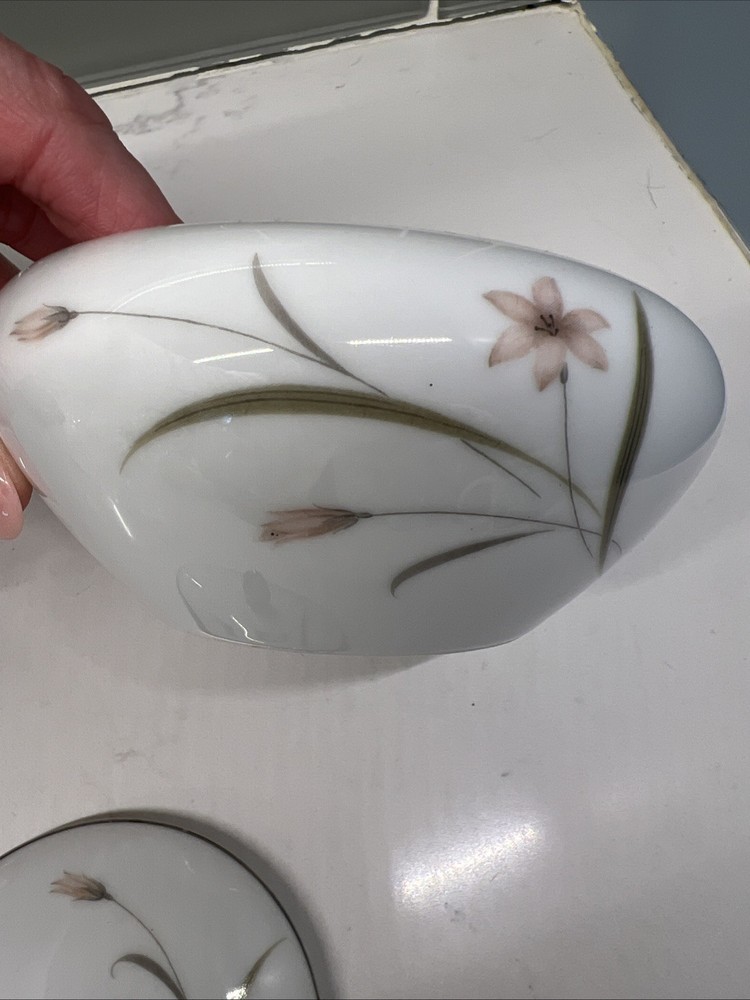 Mikasa Sugar Bowl With Lid Astrea Pattern Japan