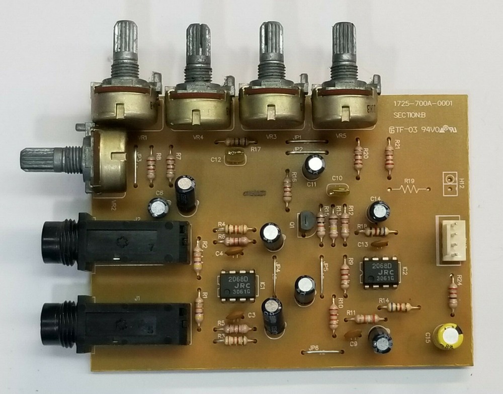 Vestax PMC 05 ProIII  Replacement Mic Control Board